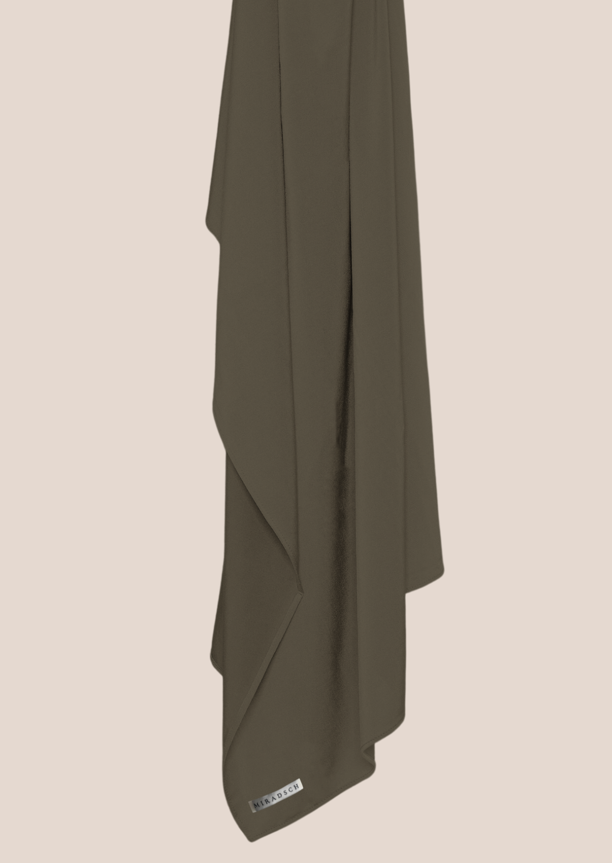 SATIN PREMIUM JERSEY - BROWN