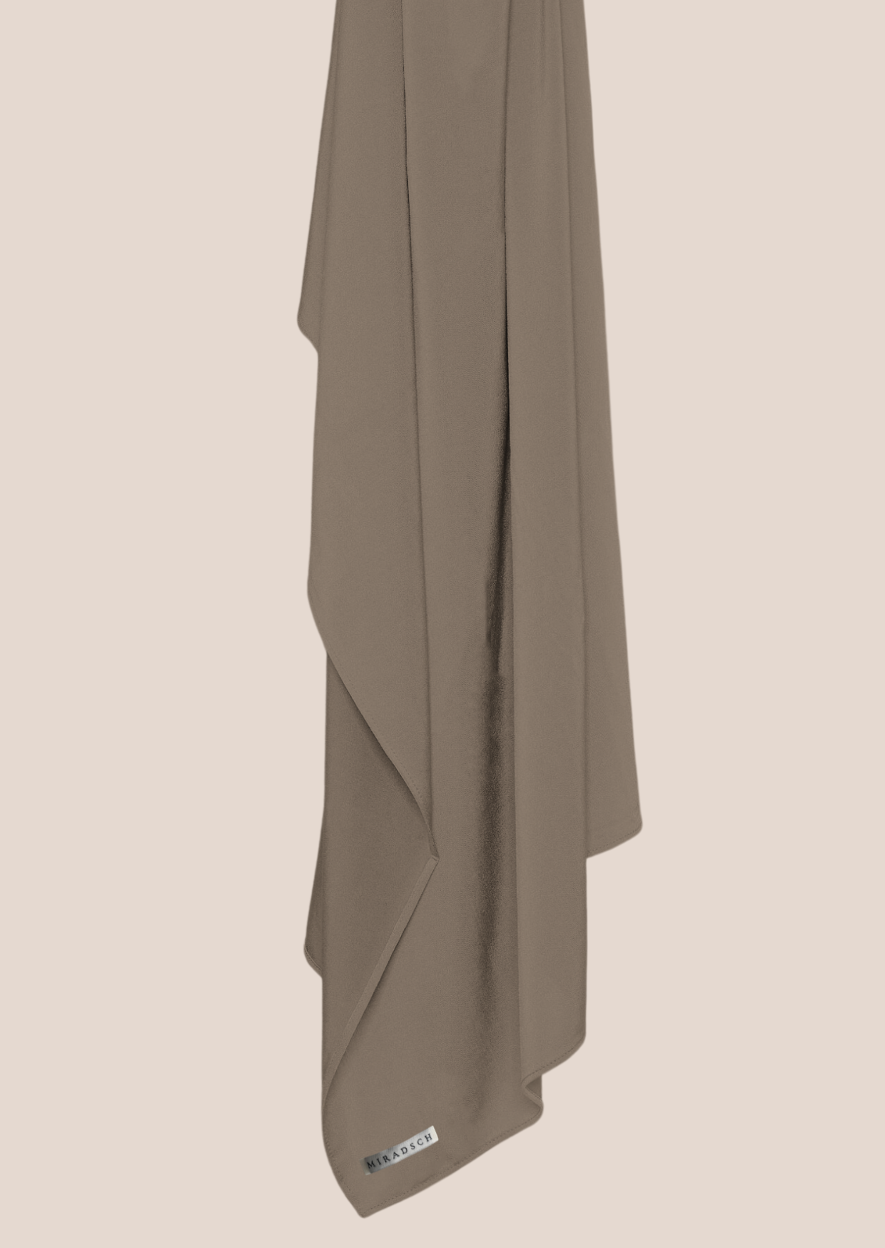 SATIN PREMIUM JERSEY - BROWN TAUPE