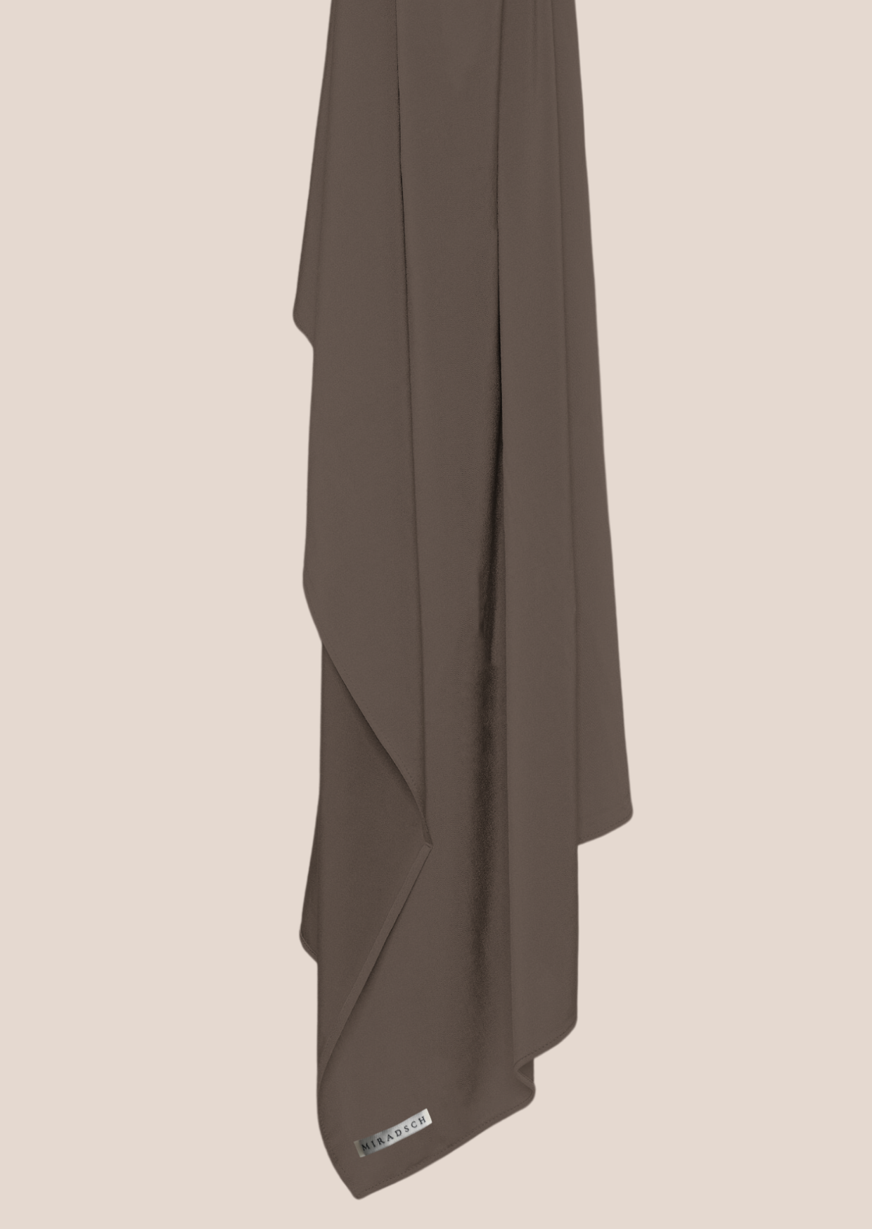 SATIN PREMIUM JERSEY - WALNUT BROWN