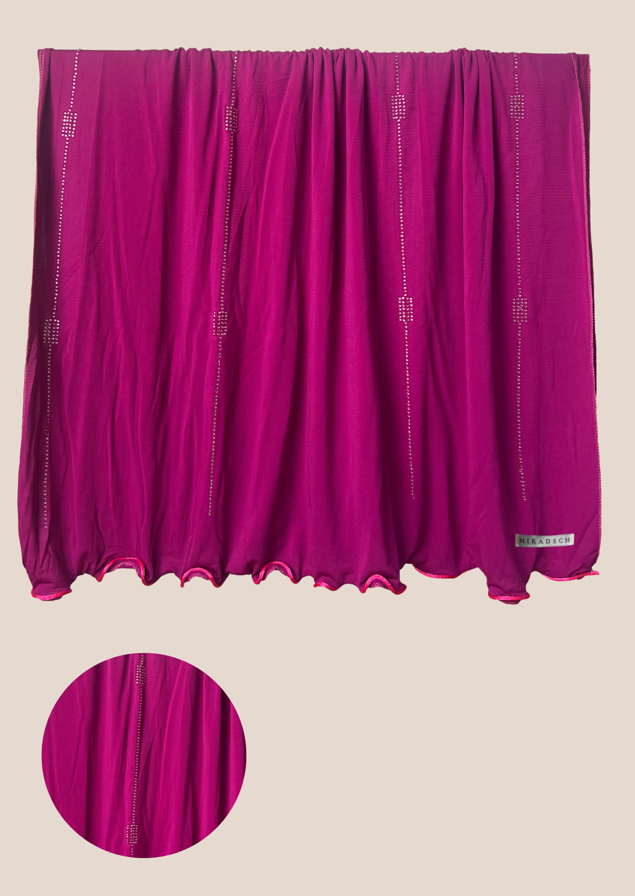 PREMIUM JERSEY STONES ::::: - MAGENTA