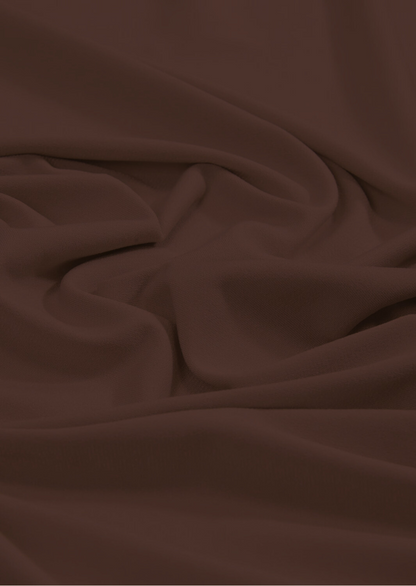 PREMIUM JERSEY PRAYER DRESS - CHOCO