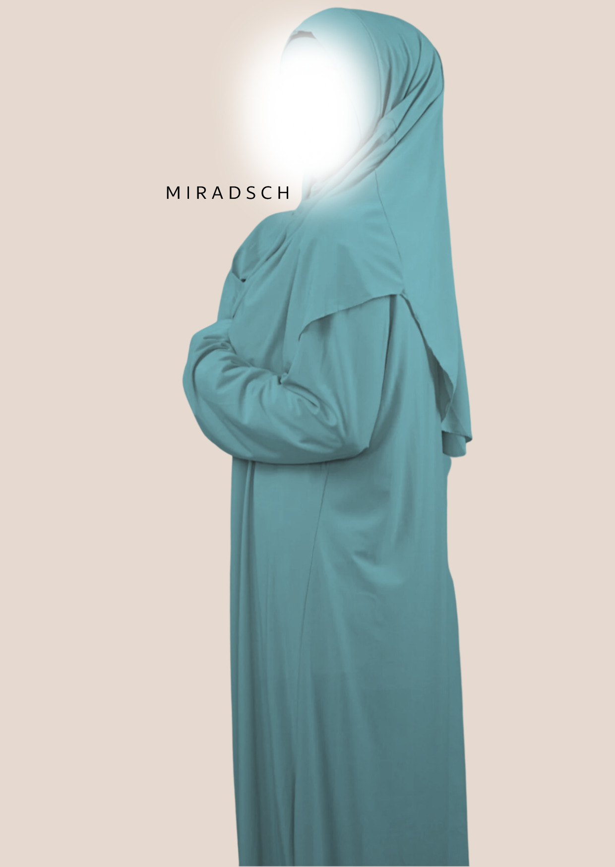PREMIUM JERSEY PRAYER DRESS - OCEAN