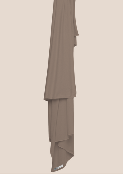 BAMBOO JERSEY - BROWN TAUPE