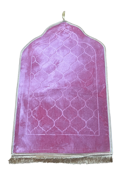 Premium velvet prayer rug