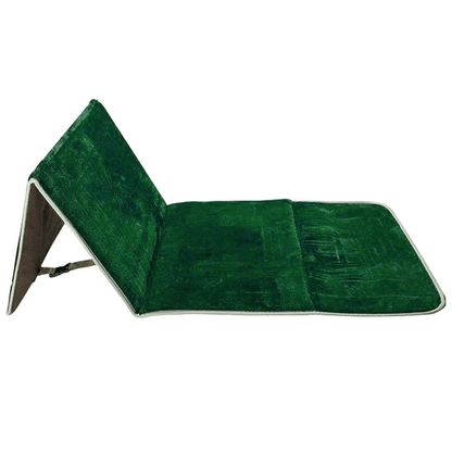 Prayer rug with backrest