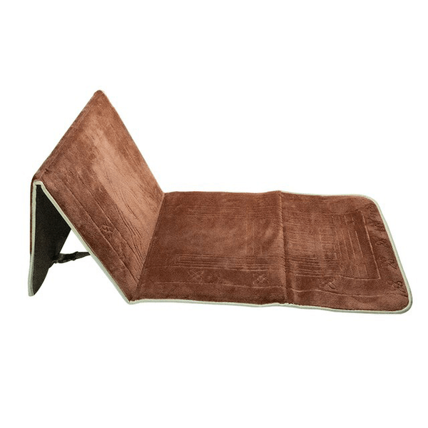 Prayer rug with backrest